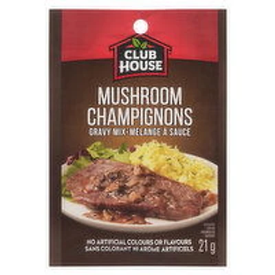CLUB HOUSE - Mushroom Gravy Mix, 21 Gram