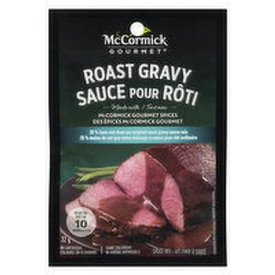 McCormick Gourmet - International Roast Gravy - Reduced Salt, 32 Gram