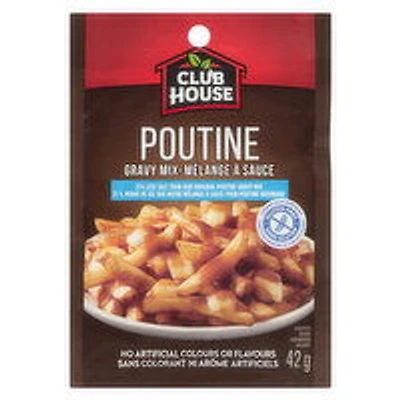 Club House - Gravies Poutine Mix - Less Salt, 42 Gram