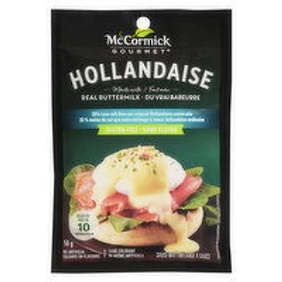McCormick Gourmet - Hollandaise Sauce Mix - Less Salt, 56 Gram