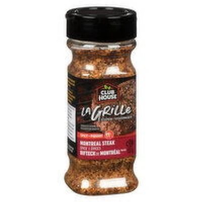 CLUB HOUSE - La Grille Spicy Montreal Steak Spice, 157 Gram