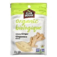 Club House - Organic Ground Ginger, 26 Gram