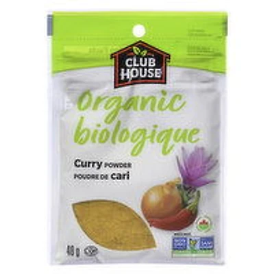 CLUB HOUSE - Organic Curry Powder, 40 Gram