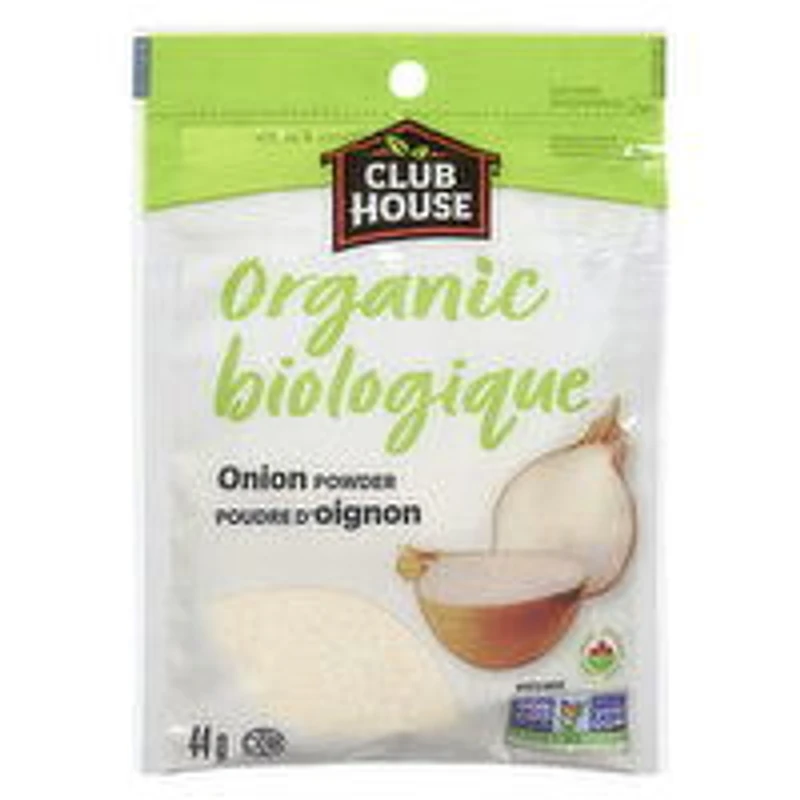 CLUB HOUSE - Organic Onion Powder, 44 Gram