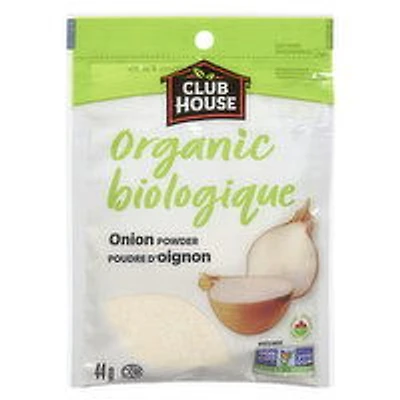 CLUB HOUSE - Organic Onion Powder, 44 Gram