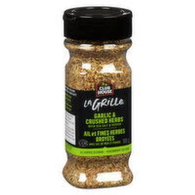 CLUB HOUSE - La Grille All Purpose Seasoning, Garlic & Crushed Herbs, 155 Gram