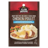 Club House - Chicken Gravy Mix - Less Salt, 25 Gram
