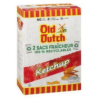 Old Dutch - Potato Chips- Ketchup, 220 Gram