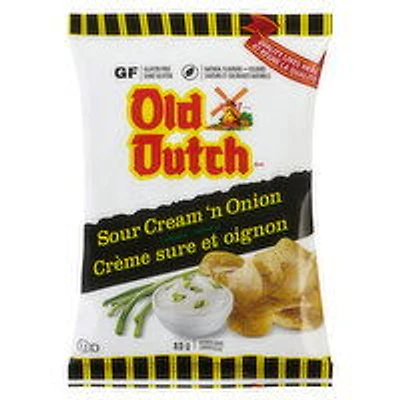 Old Dutch - Potato Chips, Sour Cream & Onion, 40 Gram
