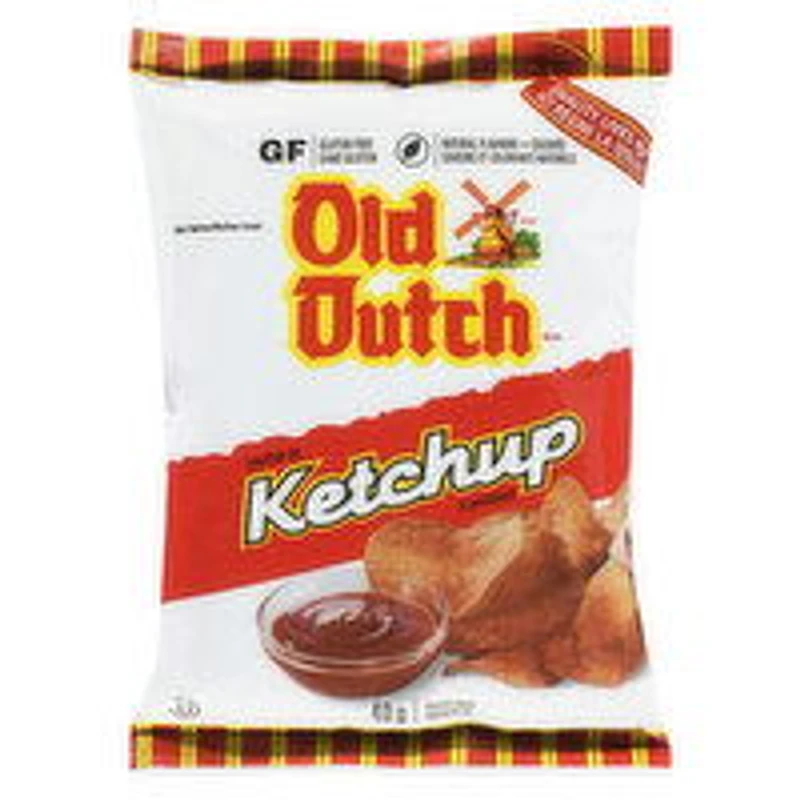Old Dutch - Potato Chips, Ketchup, 40 Gram