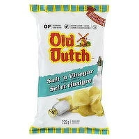 Old Dutch - Salt n Vinegar Potato Chips, 235 Gram