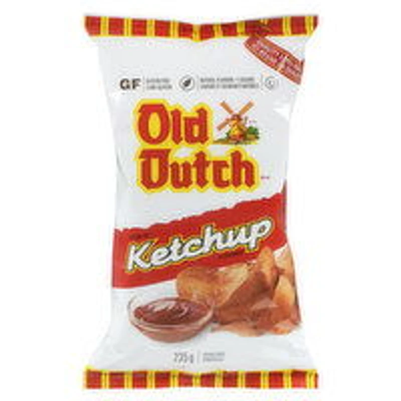 Old Dutch - Ketchup Potato Chips, 235 Gram