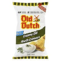 Old Dutch - Rip-L Creamy Dill Potato Chips, 235 Gram