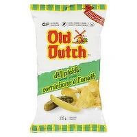 Old Dutch - Dill Pickle Potato Chips, 235 Gram
