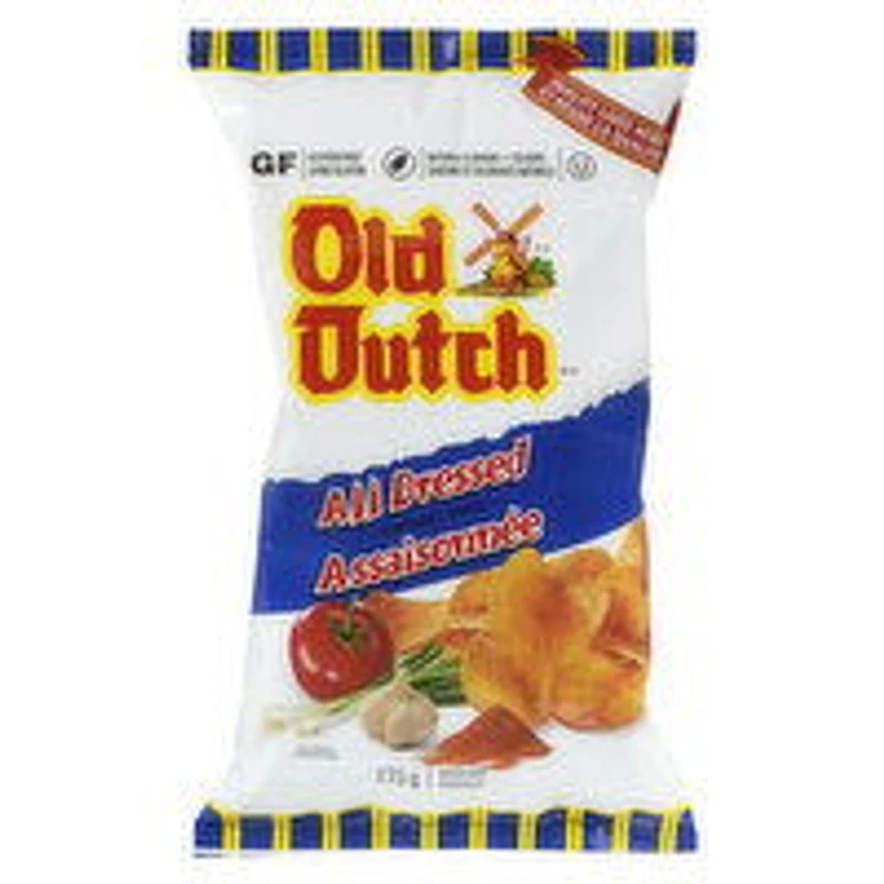 Old Dutch - All Dressed Potato Chips, 235 Gram