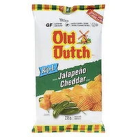 Old Dutch - Rip-L Jalapeno & Cheddar Potato Chips, 235 Gram