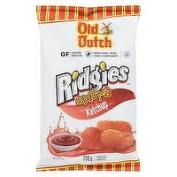 Old Dutch - Ridgies Extra Ketchup Potato Chips, 200 Gram