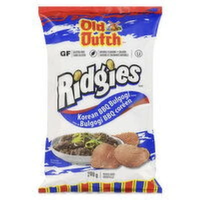 Old Dutch - Ridges Korean BBQ Bulgogi Potato Chips, 200 Gram