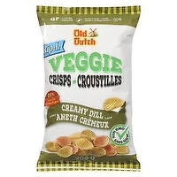 Old Dutch - Rip-L Creamy Dill Veggie Crisps, 200 Gram