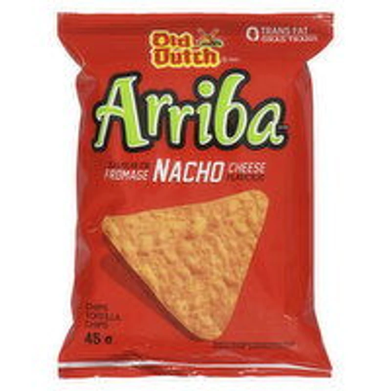 Old Dutch - Tortilla Chips, Arriba Nacho Cheese, 45 Gram