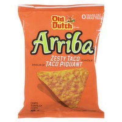 Old Dutch - Tortilla Chips, Arriba Zesty Taco, 45 Gram