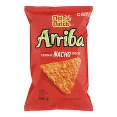 Old Dutch - Arriba Tortilla Chips Nacho Cheese, 245 Gram
