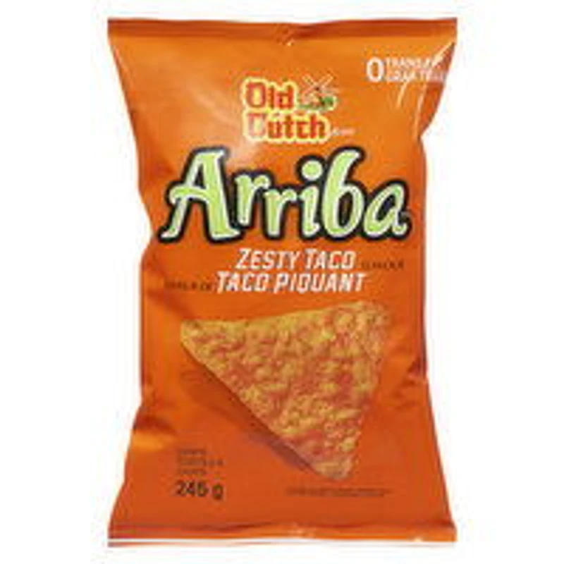 Old Dutch - Arriba Tortilla Chips Zesty Taco, 245 Gram