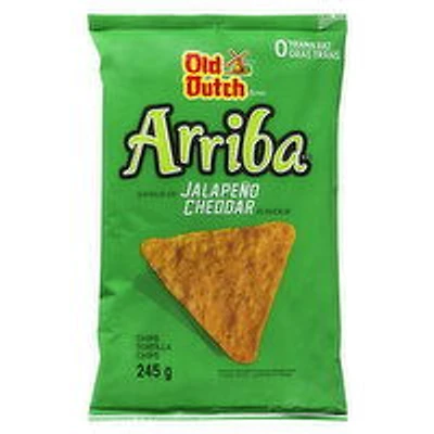 Old Dutch - Arriba Tortilla Chips Jalapeno Cheddar, 245 Gram