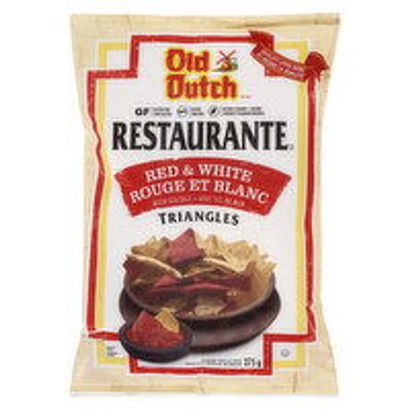 Old Dutch - Old Dutch - Red and White Restaurante Tortilla Chips, 275 Gram