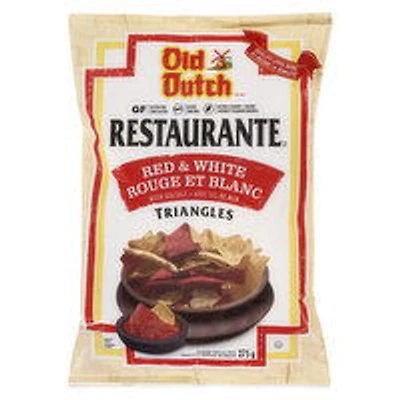 Old Dutch - Old Dutch - Red and White Restaurante Tortilla Chips, 275 Gram