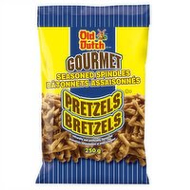 Old Dutch - Seasoned Spindle Pretzels, 250 Gram