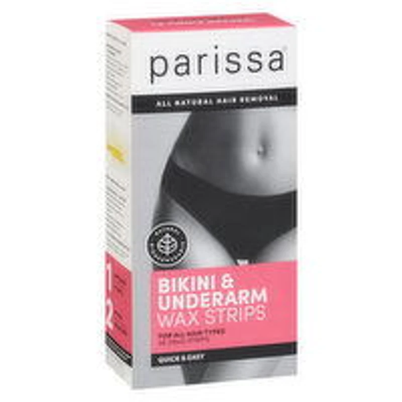 Parissa - Bikni & Underarm Wax Strip, 36 Each