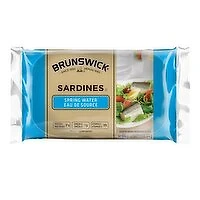 Brunswick - Sardine Fillets in Spring Water, 100 Gram