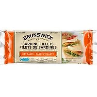Brunswick - Sardine Fillets in Hot Sauce, 100 Gram