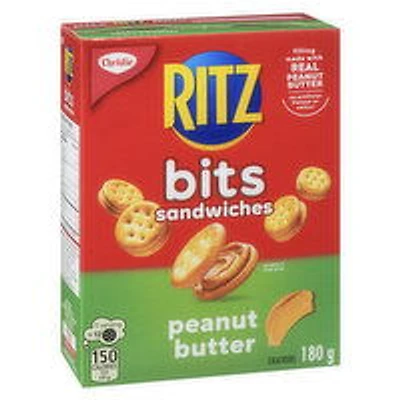 Christie - Ritz Bits Sandwiches - Peanut Butter Crackers, 180 Gram