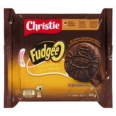 Christie - Fudgee-O Chocolatey Creme Filled Sandwich Cookies, 303 Gram