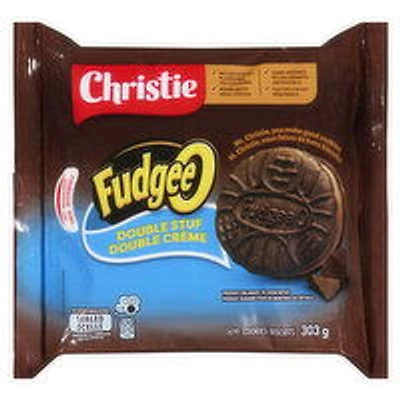 Christie - Fudgee-O Double Stuf Creme Filled Sandwich Cookies, 303 Gram