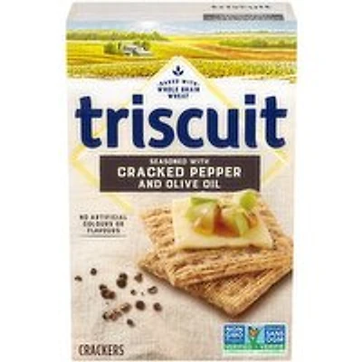 Christie - Triscuit Cracked Pepper & Olive Oil Crackers, 200 Gram