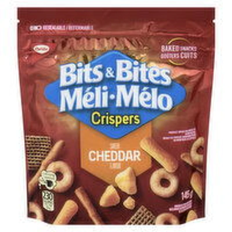Christie - Crispers Bits & Bites, Cheddar Flavour, 145 Gram