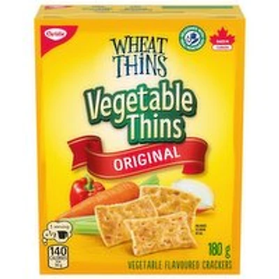 Christie - Vegetable Thins Crackers, Original, 180 Gram