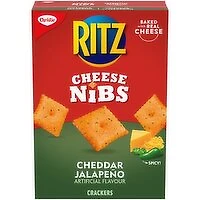 Ritz - Cheese Nibs Cheddar Jalapeno, 180 Gram