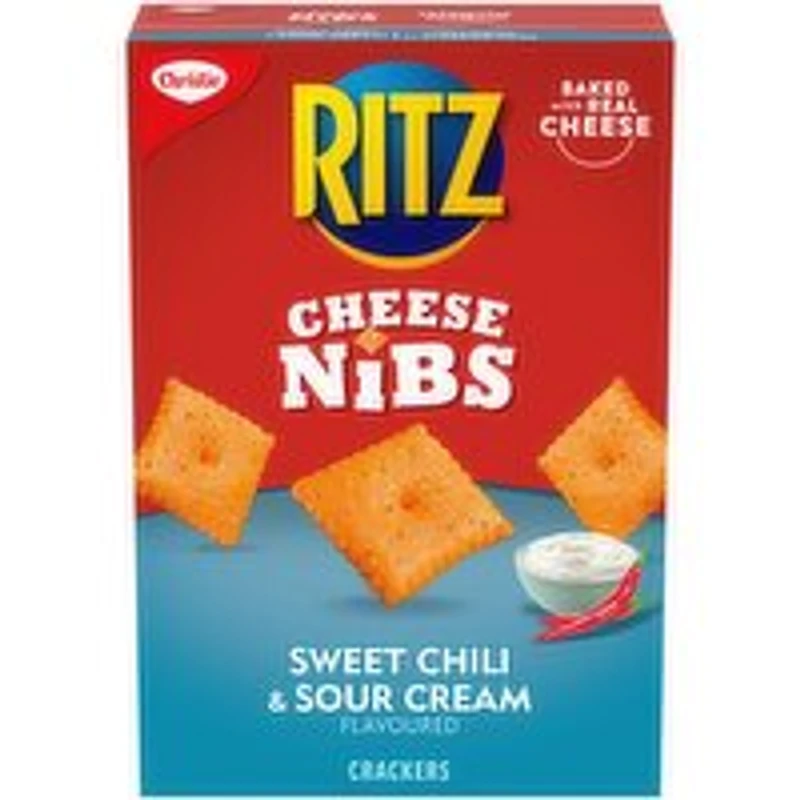 Ritz - Cheese Nibs Sour Cream & Chili, 180 Gram