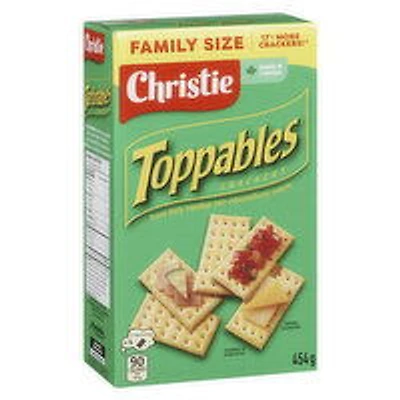 Christie - Toppables Crackers, 386 Gram