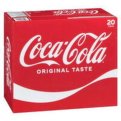 Coca-Cola - Classic Orginal, 355mL Cans, 20 Each