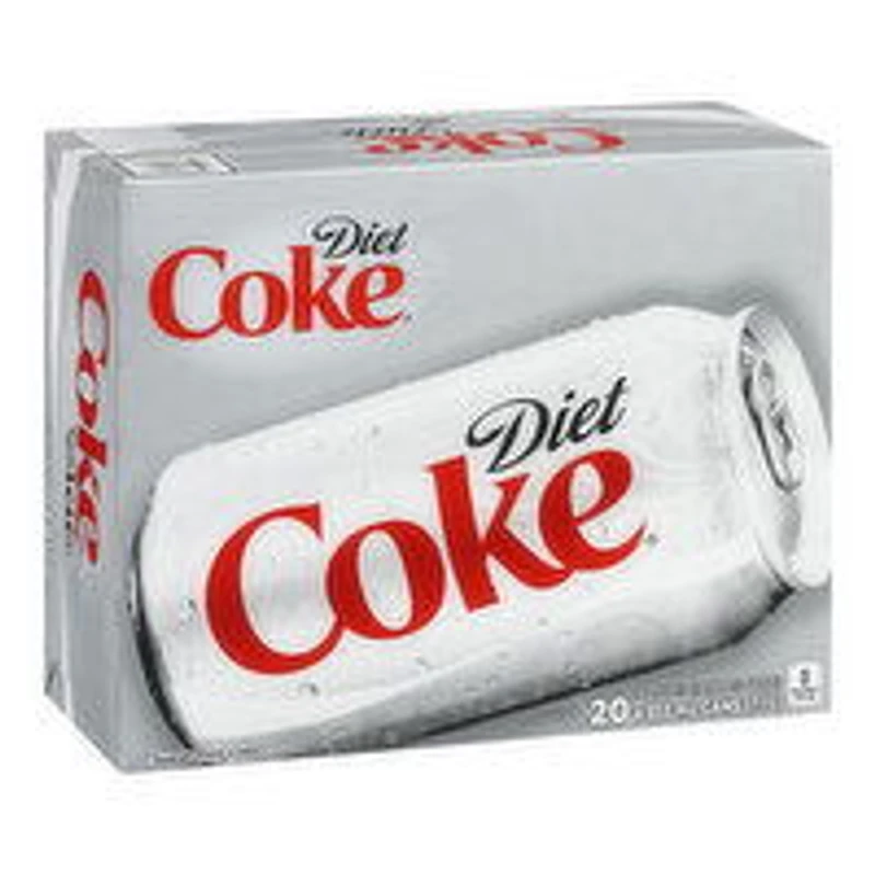 Coca-Cola - Diet, 355 mL Cans, 20 Each