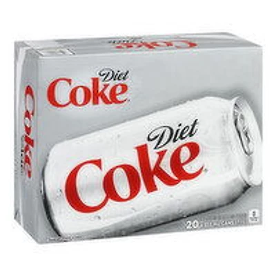 Coca-Cola - Diet, 355 mL Cans, 20 Each