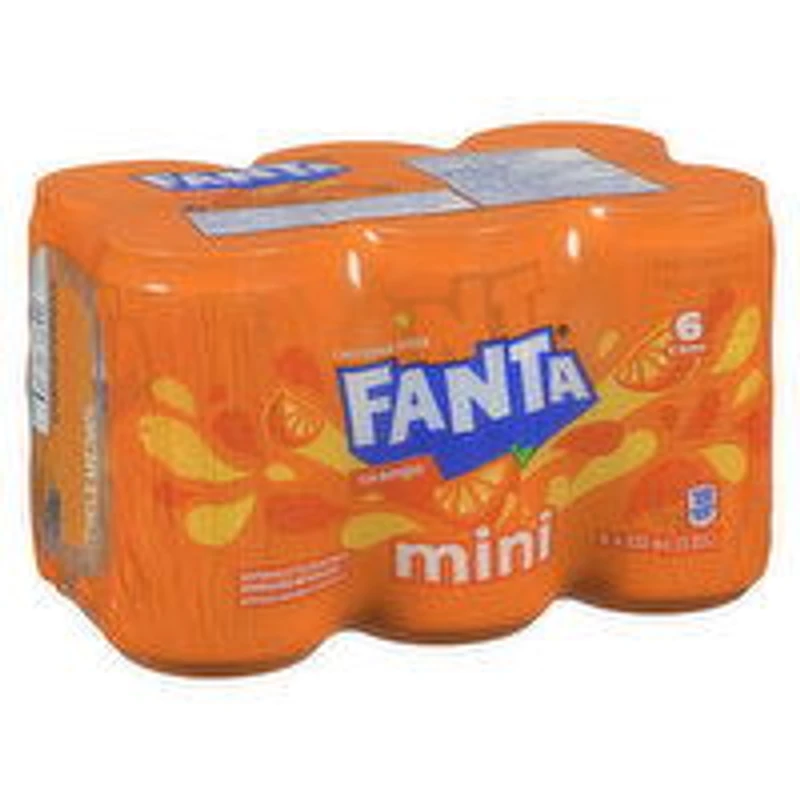 Fanta - Orange Soda, 222 Millilitre