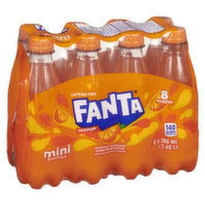 Fanta - Orange Soda Mini Bottles, 300 Millilitre
