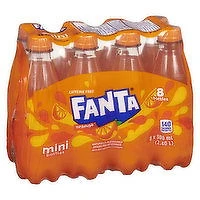 Fanta - Orange Soda Mini Bottles, 300 Millilitre