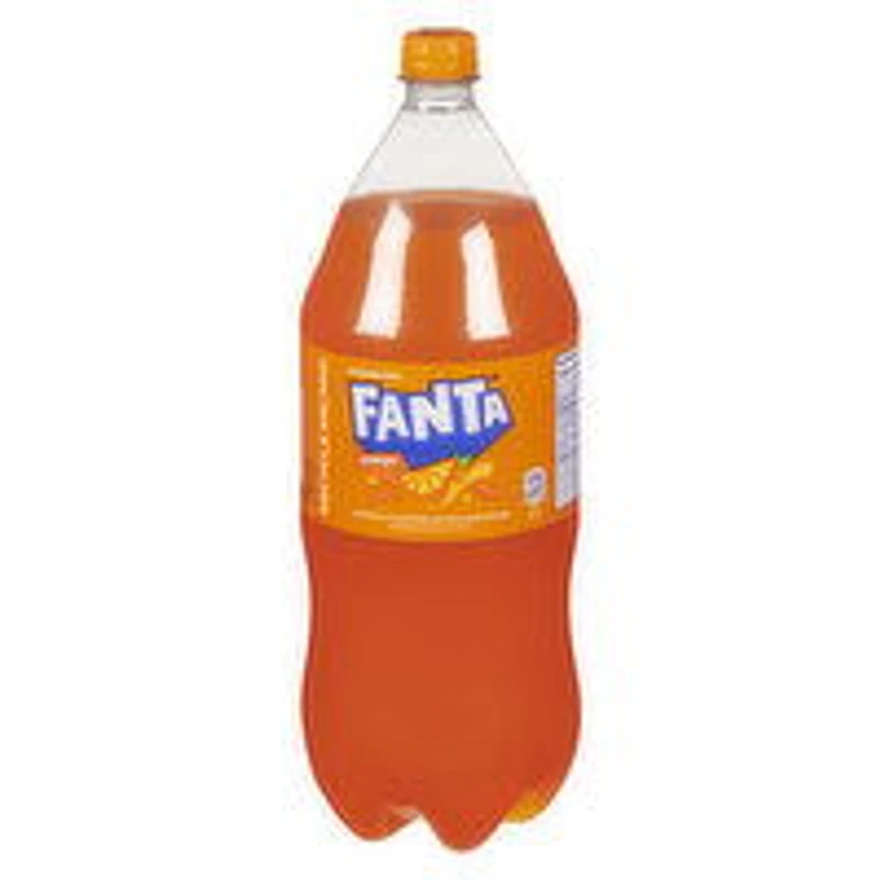 FANTA - Sparkling Beverage, Orange Soda, 2 Litre